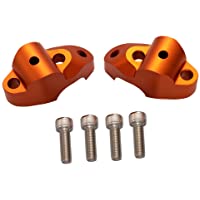 Nawenson Elevador de manillar CNC de aluminio abrazadera de extensión Soporte adaptador manillar Kit de soporte…